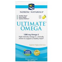 노르딕 네추럴스 얼티메이트 오메가3 레몬 640mg 180정, 1개, 기본