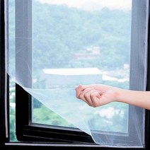 셀프로 붙이는 찍찍이 창문 방충망 촘촘망 주택방충망, 없음, 상세페이지 참조
