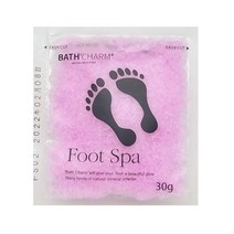 바스참 풋스파 이스라엘 사해소금 족욕제 장미10개, 1개