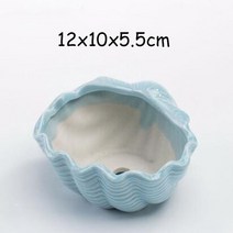 틀밭 대형화분도매 상추수경재배 키큰화분 난화분 콩분 플분 행인화분 삽목상자 슬릿분 european style cute fleshy flowerpot pocelain blue, 13
