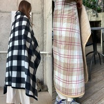 투원스토어 고급형 극세사 입는 무릎담요