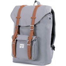 Herschel Little America 노트북 백팩 그레이/탄 인조가죽 클래식 25.0L 클래식 25.0L 그레이/탄 인조
