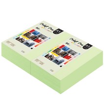 종이문화 프린트프로 칼라복사지 A5 80g No.13 에메랄드 1000매, 1000개