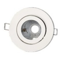 예도 3.5인치 MR16 원형 매입 등기구 램프 360도 각도조절, 1개