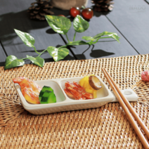 소야 아름손잡이 2절 쌍초장기 그릇 핸드메이드 주방용품, 1, 민트