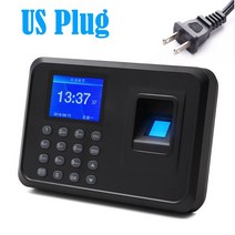 지문인식기 출퇴근기록기 생체 인식 시간 출석 시스템 USB 레코더 지문 판독기 시계 직원 제어 기계 전, 02 A5-US