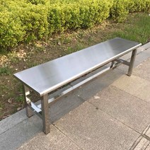 스텐 벤치 욕실 스툴 탈의실 병원 의자 긴 야외 2000, 길이 120cm 폭 35 높이 45