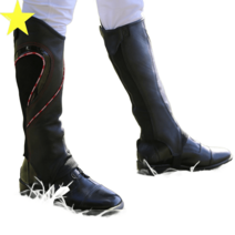 승마패션 챕스 통기성 가죽 보호장비 내마모성 승마복, M-35CM 종아리둘레