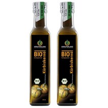 Krauterland 독일 유기농 냉압착 호박씨 오일 250ml 2개
