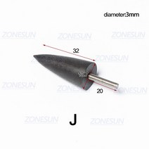 9인치그라인더 면삭기 면갈이 탁상 대리석 속도조절 충전 ZONESUN 가죽 가장자리 폴리 셔 버니 싱 기계 에, 10 Size J