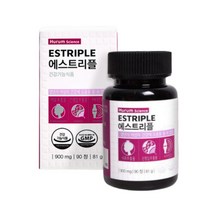 휴럼 에스트리플 에스트로겐 여성 갱년기 영양제 폐경기 여성 갱년기호르몬제 석류 추출물 은행잎추출물 혈행개선제, 1통, 90정