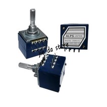 A50K 100K RH2702 오디오 볼륨 조절 포텐쇼미터 8 핀 스테레오 스피커 앰프 로터리 ALPS, 02 A50KX2