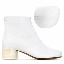 엠엠식스 메종 마르지엘라 명품MM6 23SS 화이트 클래식 앵클 부츠 S59WU0173 P3628 T1002 S59WU0173P3628T1002
