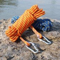 갈렙등반 11mm 등산 클라이밍 로프 KC인증 5M-200M, 5M, 오렌지
