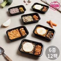 [다신샵] 더 가벼운 리셋도시락 6종 12팩 / 저칼로리 2주식단, 01_돼지고기김치찜&시래기밥 12팩