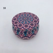 캔들용기 둥근 양초 주석 항아리 DIY 만들기 키트 홀더, 18 18