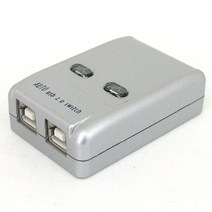 Coms USB 공유기 2대1 수동 스위치 및 프로그램 전환, 본상품선택