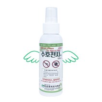 수호천사 100ml 천연 유래 이카리딘 모기기피제 진드기기피제, 수호천사(7%) 100ml