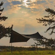 캠핑 그늘막 헥사타프 자외선차단 방수 블랙코팅 렉사