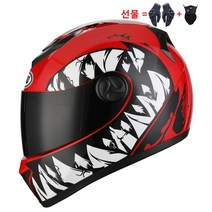 DAYU 오토바이 헬멧 풀페이스 헬멧 장갑포함, M