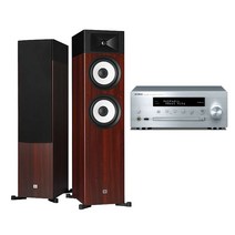 야마하 CRX-N470 + JBL Stage A190 하이파이오디오, 스피커(블랙)