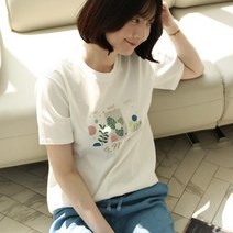 [웬디즈갤러리]네이처 반팔 티셔츠 FTS104