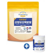 산양유 단백질 분말 100% 식약처 인증 프로틴 단백질보충제 실속형 대용량 500g, 1개