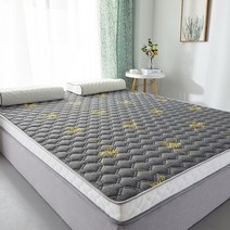 베스트 슬립 패밀리 저상 토퍼 가족 침대 매트 uvr 두꺼운 라텍스 리스 통기성 패딩, 150x200cm, 두께 8cm, 아니-5