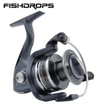 Fishdrops 낚시 릴 스피닝 릴 carpe 왼쪽오른쪽 핸들 기어비 5.5:1 낚싯대 pesca 저렴한 가격, 2000 시리즈