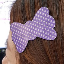머리고정찍찍이 밸크로핀 앞머리