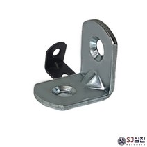 꺽쇠(15x18)은백 흑니켈, 은백색