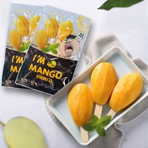 [위드봄] 망고스틱 달콤한 아임망고 아이스망고 망고바 20개, 50g