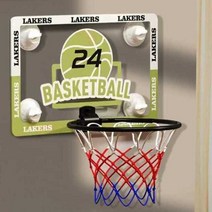 가정용 농구골대 접이식 벽걸이형 농구연습 농구대, (소형24+소형볼+소형펌프)