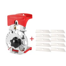 폐전선탈피기 범용 핸드 빠른 스트리퍼 전선 철거 휴대용 멀티 도구 와이어 케이블 커터, [01] Silver and blade