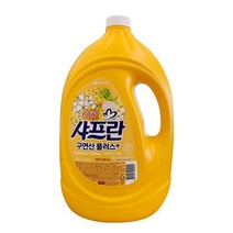 샤프란 섬유유연제구연산플러스 로맨틱코튼 일반 섬유유연제 본품, 3100ml, 1개