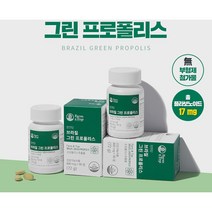 팜엔탑 그린 프로폴리스 90정 항산화 꿀벌의 선물 유기농 과일 야채 베리 농축 분말, 3박스