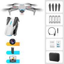 미니 드론 듀얼 카메라 4K Quadcopter 접이식 Rc 헬리콥터 완구 선물 Foldable 360, [03] GY-1