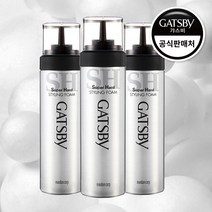 갸스비 스타일링 폼 슈퍼하드 헤어무스, 185g, 3개