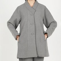 리예 둥근 단추 선염 누빔 여자 동방 두루마기 코트 생활한복