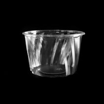 샐러드 빙수 일회용 투명용기 1000개 (소 중) (뚜껑별도)