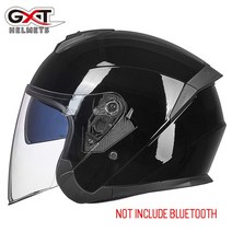 헬멧블루투스 오토바이블루투스 배달용품 헬멧이어폰 오토바이헤드셋 오토바이용품GXT 블루투스 오토바이, 20 703-Bright Black_03 XL