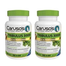(호주/뉴질랜드) 카루소스 하루한알 트리블러스 30000mg 60 정 2팩 Carusos One a Day Tribulus 30000mg 60 Tablets