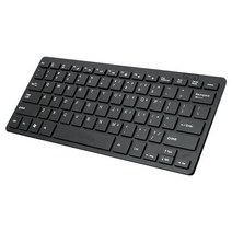 접이식 키보드 무선 슬림 유선 키보드 컴퓨터 게이머 인체 공학적 89 USB 미니 오피스 PC 노트북 게임) н, 한개옵션2, 01 Black, 한개옵션1
