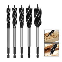 라인테크 육각 목공 드릴 비트, A 타입 5종 세트