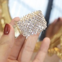 여성을위한 우아한 기하학 진주 라인 석 비녀 다이아몬드 헤어 클립 합금 바레트 소녀 헤어 액세서리 쥬얼리 모자를 쓰고 있죠