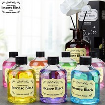 인센스 디퓨저 리필액 200ml+스틱 천연향 방향제 디퓨져 디퓨저리필, 200ml, 리필액(라벤더)