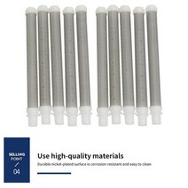 무선 도장용 페인트 전동 건 스프레이건 락카 10Per 팩 필터 수리 도구 에어리스 스프레이 60 메쉬 머신 다양한 모델용 액세서리, A 10pieces