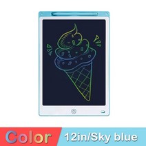 스크린톤 글라스펜 전자 스케치북 led 8.5/12 인치 LCD 그리기 태블릿 어린이 장난감 그림 도구 전자 쓰기