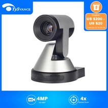 스마트 PTZ 4MP 8MP 4K HD 4x 10x 광학 줌 화상 회의 카메라 USB 원격 제어 회전 프리셋 위치 비즈니스 회의, 4MP 4X Optical Zoom