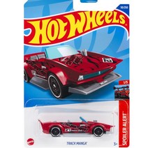 핫휠 22N 스포츠카 80종 자동차 다이캐스트 모형 피규어 C4982 HOT WHEEL, 16번 그레이 No.50 코믹 레이싱 카